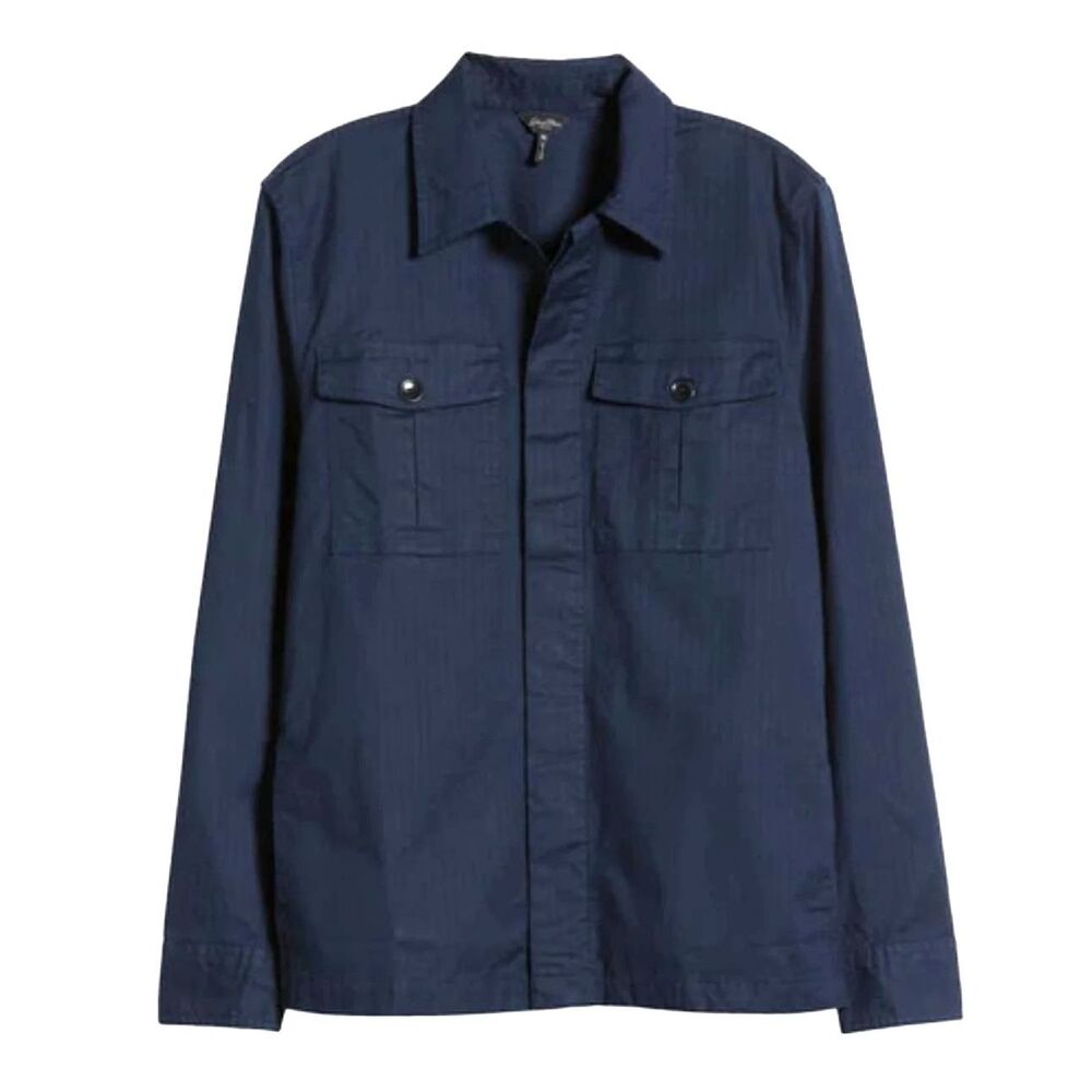 🆕 Military Jacket - Prato Navy Solid - Good Man Brand Sz S